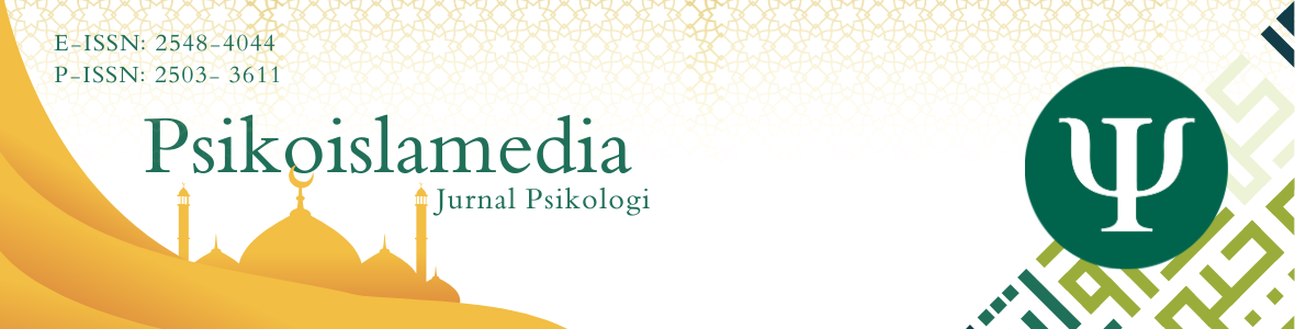 Psikoislamedia: Jurnal Psikologi