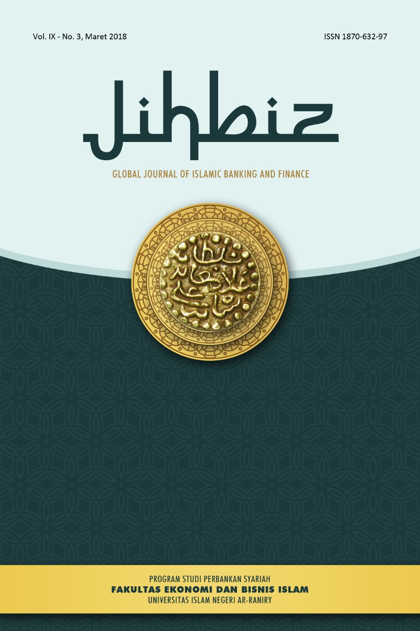 Jihbiz: Global Journal of Islamic Banking and Finance