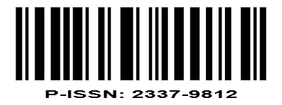 P-ISSN 2337-9812 Barcode